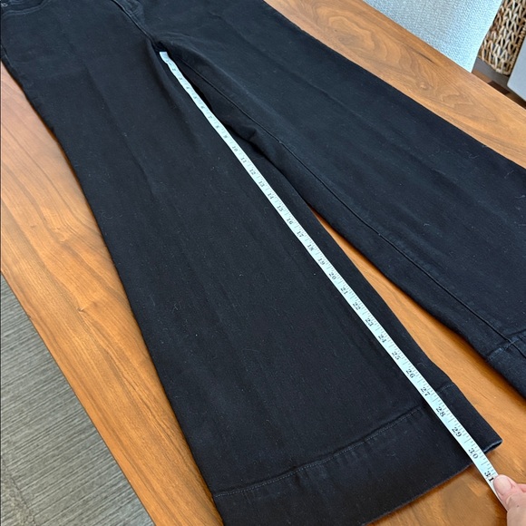 J. Crew Denim trouser Jean in 1996 semi-stretch Black Rinse Size 26 - Picture 11 of 11